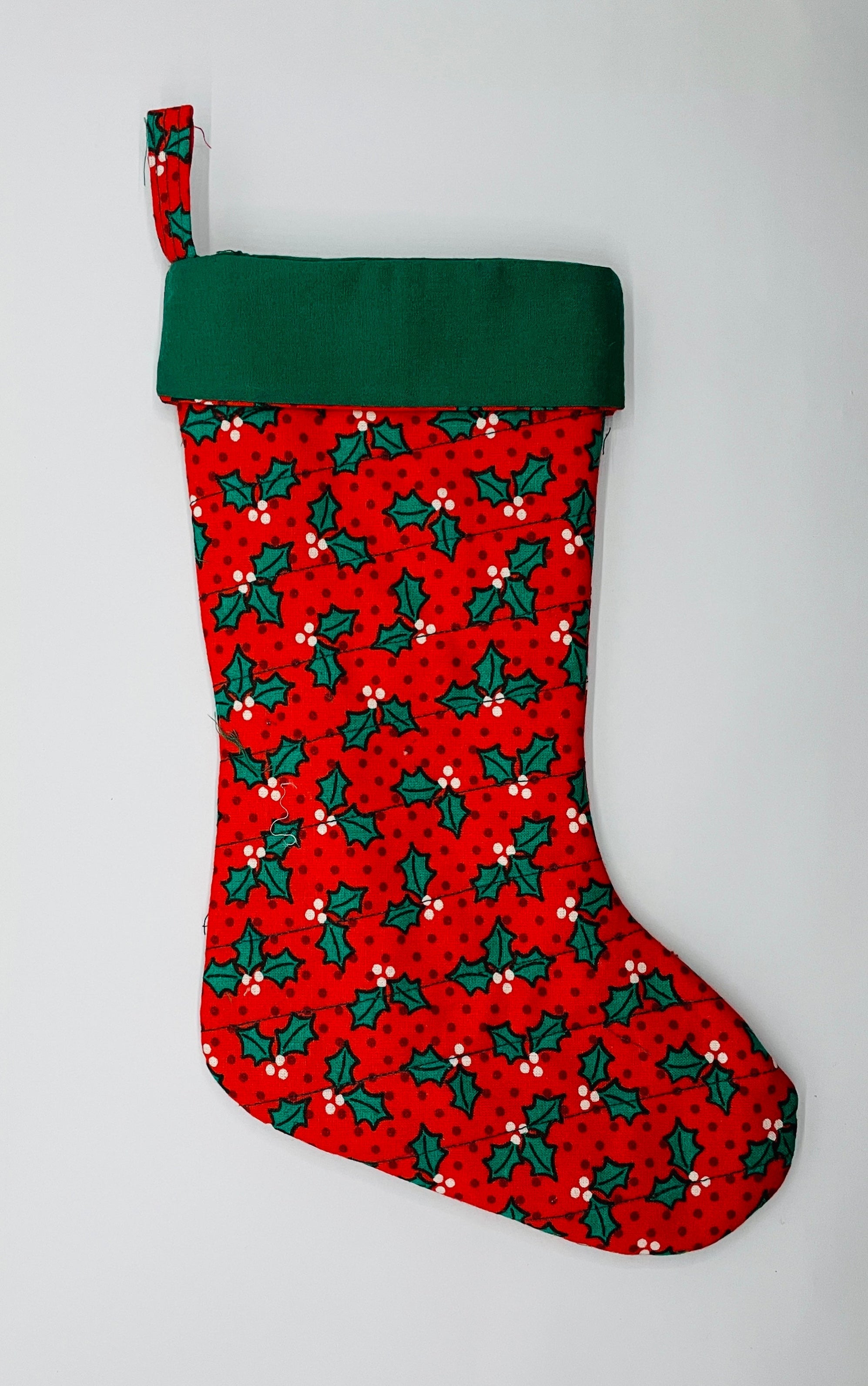Christmas Stocking - Quilted