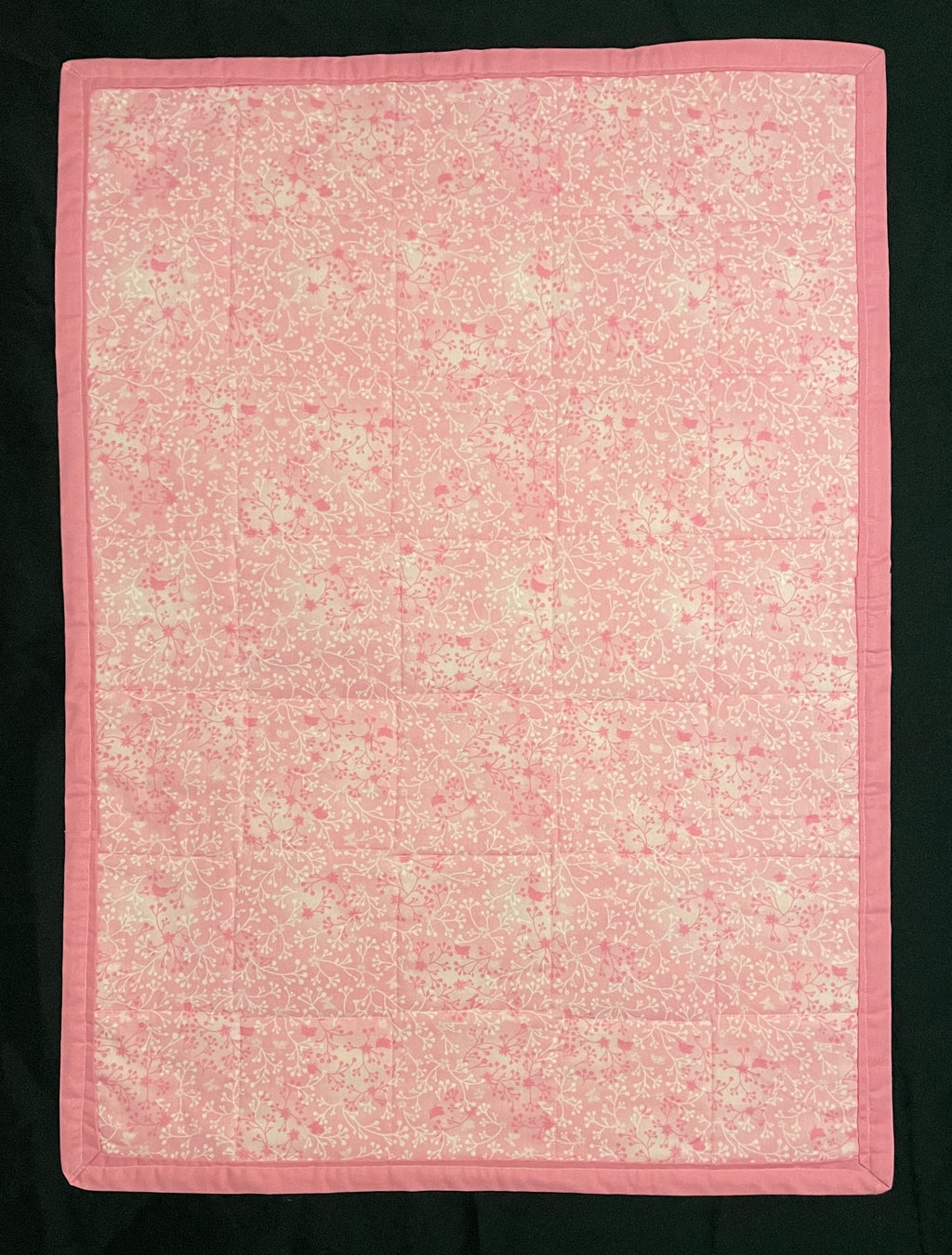 Handmade Quilted Pram Blanket-Ballerina